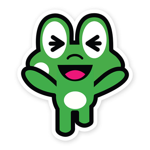 STICKERYOU - COLLANT ''CUTE JUMPING FROG''