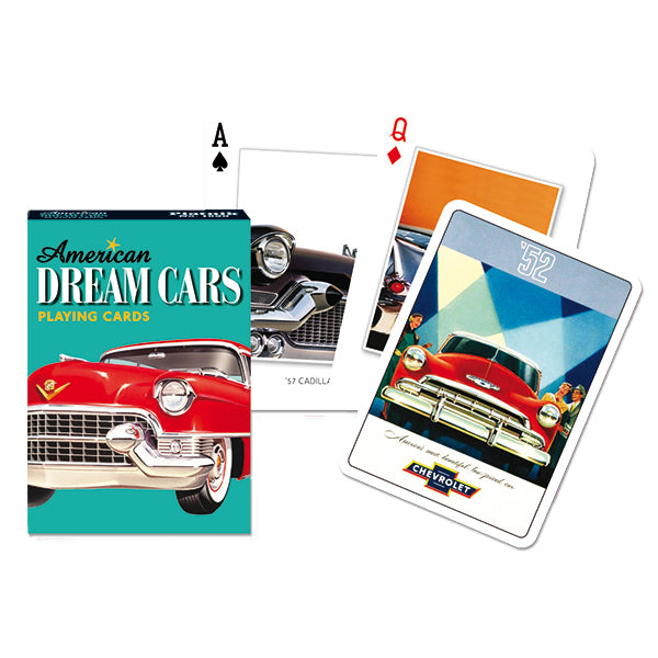 PIATNIK- JEU CARTE SIMPLE ''DREAM CARS''