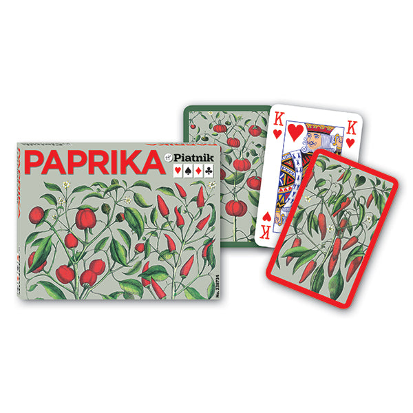 PIATNIK - JEU CARTES DOUBLE "PAPRIKA"