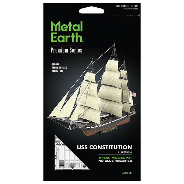 METAL EARTH -  NAVIRE PS USS CONSTITUTION