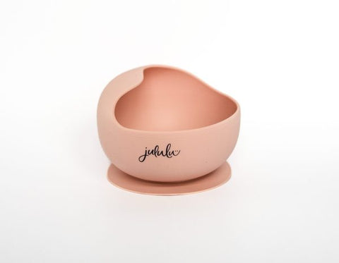 JULULU - BOL EN SILICONE VIEUX ROSE