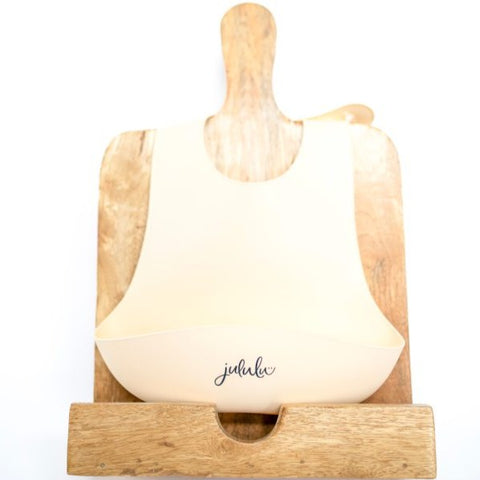 JULULU - BAVETTE DE SILICONE IVOIRE