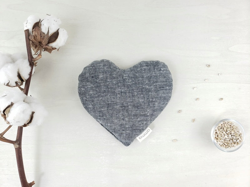 COUSSIN RECONF ORT COEUR POUR BEBE- DENIM