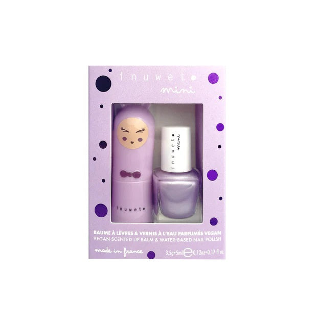 Duo baume guimauve & vernis kids - Mauve