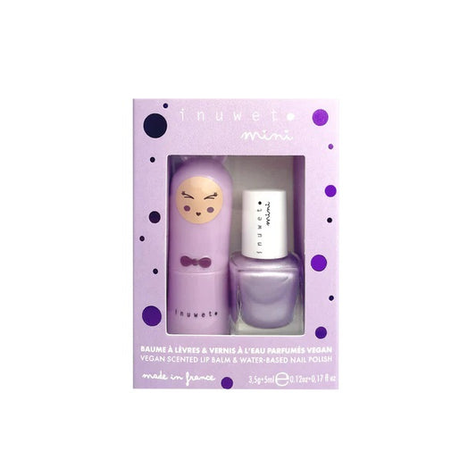 Duo baume guimauve & vernis kids - Mauve