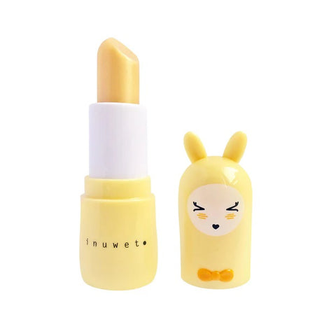 Baume lèvres Bunny Sunny- Pailleté Or Ananas Jaune
