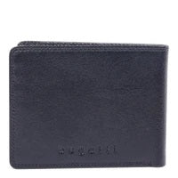 Portefeuille homme MWL97472 RFID cuir Nappa noir