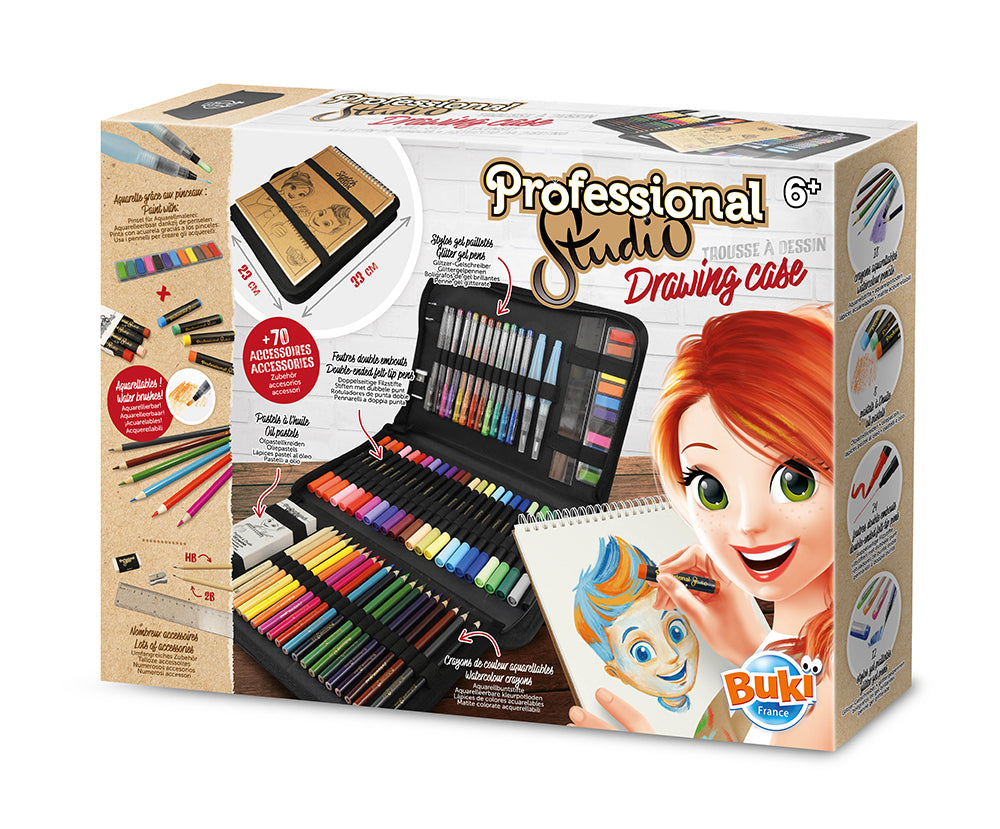 BUKI PROFESSIONAL STUDIO - TROUSSE A DESSIN