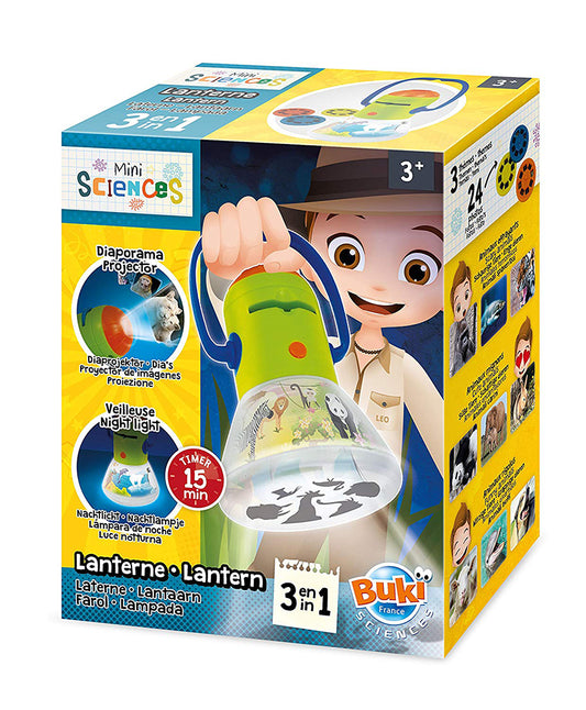 BUKI - MINI SCIENCES LANTERNE 3 EN 1