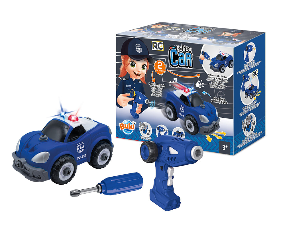 BUKI - VOITURE DE POLICE RADIOCOMMANDEE