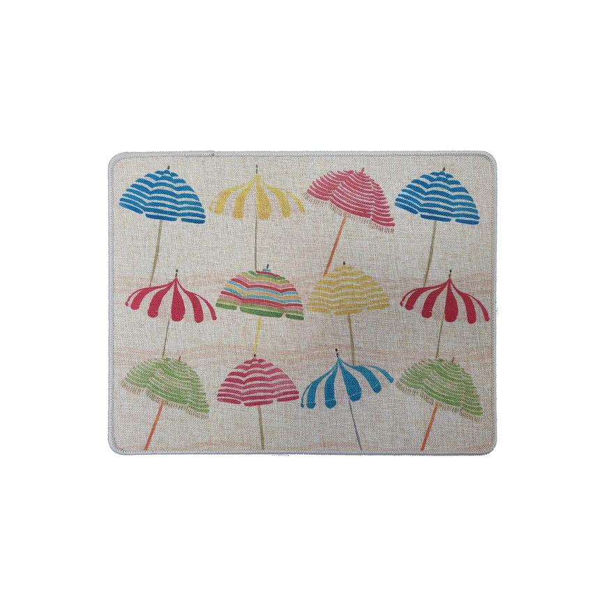 NAPPERON POLY 14 X 19"  PARASOL DE PLAGE