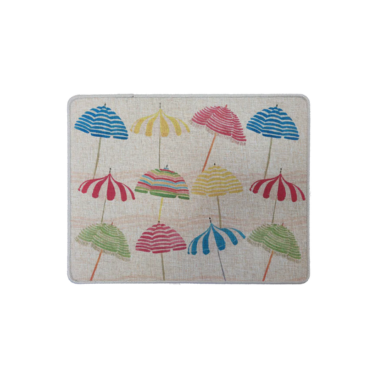 NAPPERON POLY 14 X 19"  PARASOL DE PLAGE