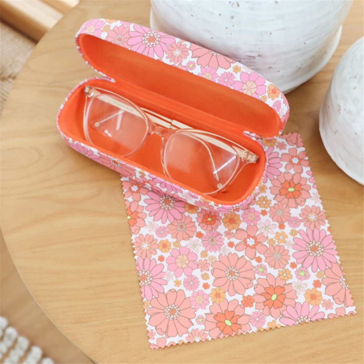 ETUI LUNETTE AVEC CHIFFON "SPLOSH" 4CHX