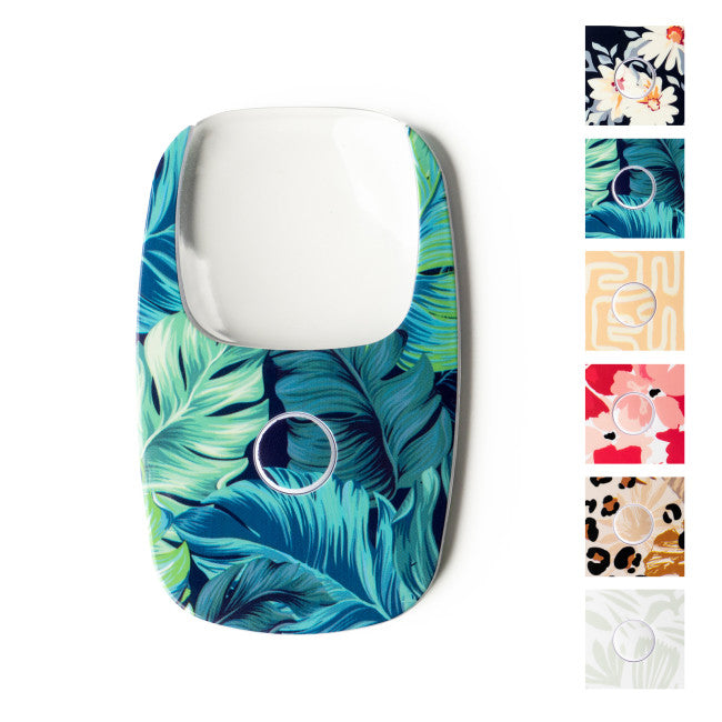 LOUPE DE POCHE 2X LUM LED MOTIF 6CHX