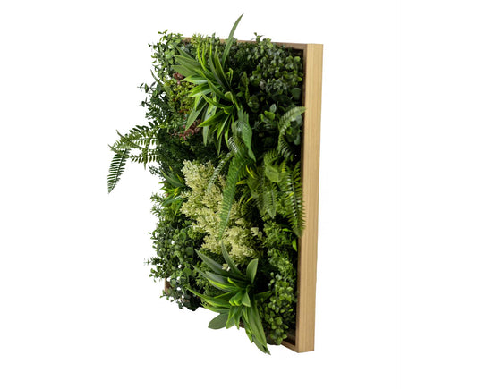 PANNEAU PLANTE VERTE MURALE 20 X 20"