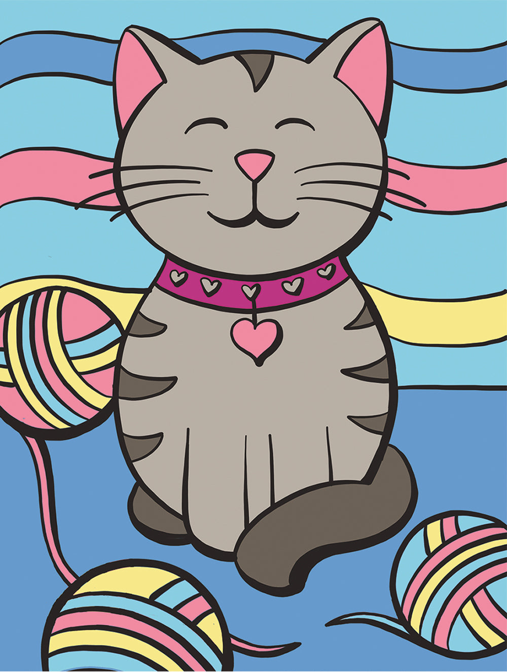 ROYAL - PEINTURE NUMERO "MY FIRST" CHATON