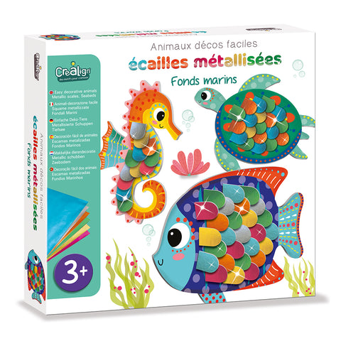 CREALIGN - ECAILLE METALLISEE FONDS MARINS