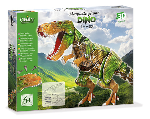 CREALING - MAQUETTE GEANTE - DINO T-REX