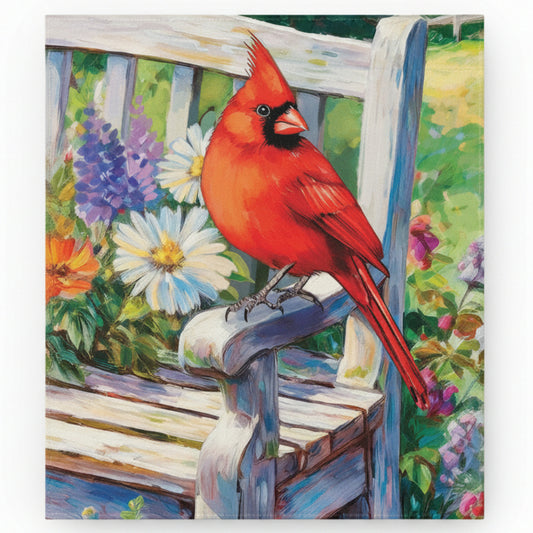 DRAPEAU 28X40" - CARDINAL BENCH