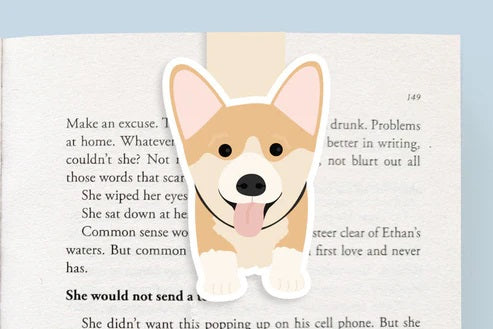 MARQUE-PAGE MAGNETIQUE JUMBO -  CORGI