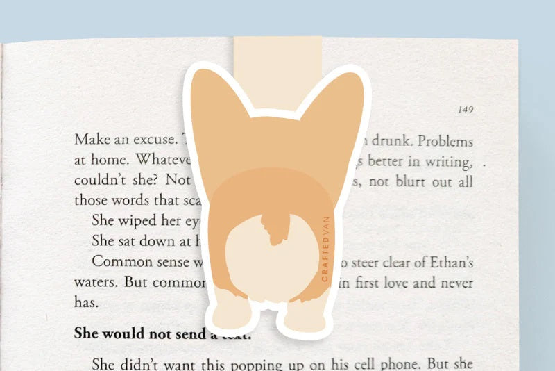 MARQUE-PAGE MAGNETIQUE JUMBO -  CORGI
