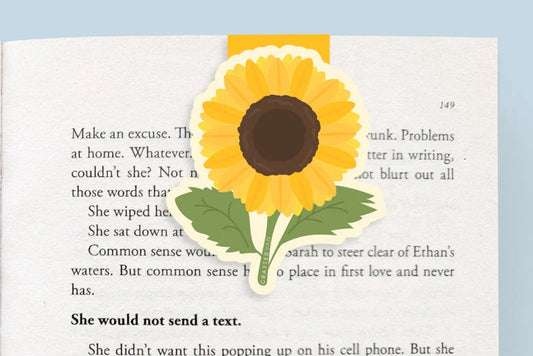 MARQUE-PAGE MAGNETIQUE JUMBO - TOURNESOL