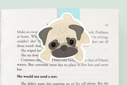 MARQUE-PAGE MAGNETIQUE JUMBO - PUG