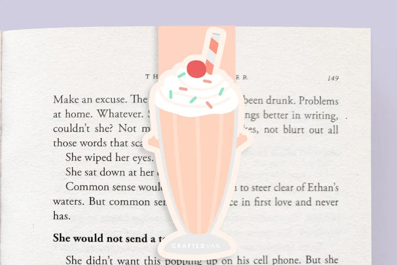 MARQUE-PAGE MAGNETIQUE JUMBO- MILK-SHAKE