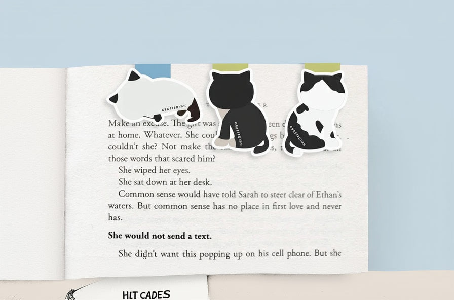 ENSEMBLE MARQUE-PAGE MAG MINI - CHAT 3PCS