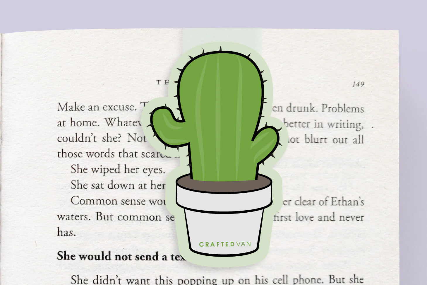 MARQUE-PAGE MAGNETIQUE JUMBO - CACTUS
