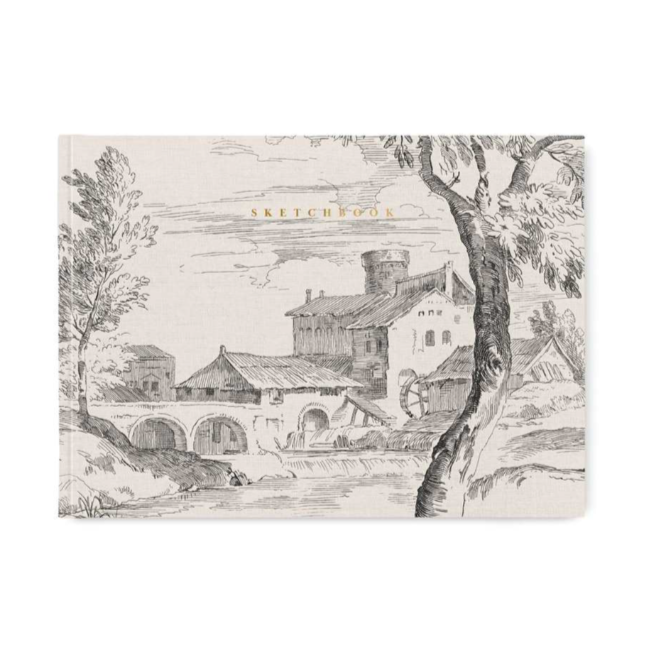 EDENBOROUGH - CARNET CROQUIS 6" X 8" ARBRE & PAYSAGE