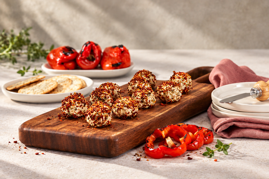 GOURMET VILLAGE - MELANGE BOULE DE FROMAGE AU POIVRON ROTI A L'ITALIENNE