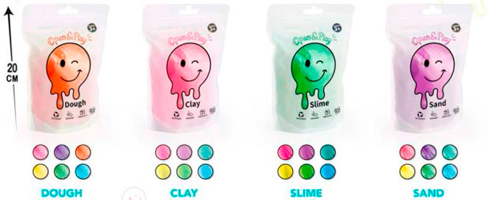 SACHET SENSORIEL PATE/SABLE/SLIME ASST