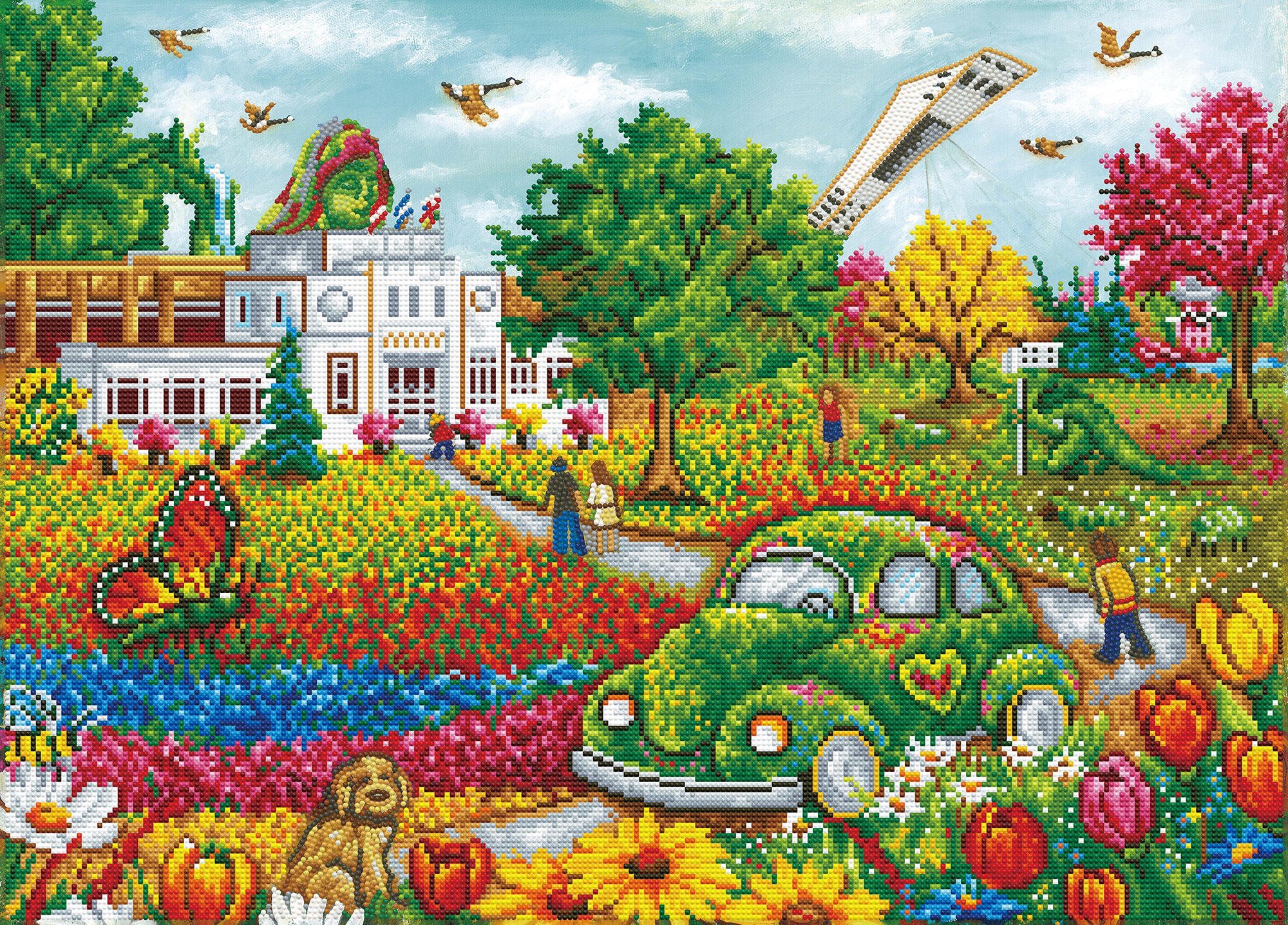 DIAMOND DOTZ - JARDIN BOTANIQUE C.GENEST