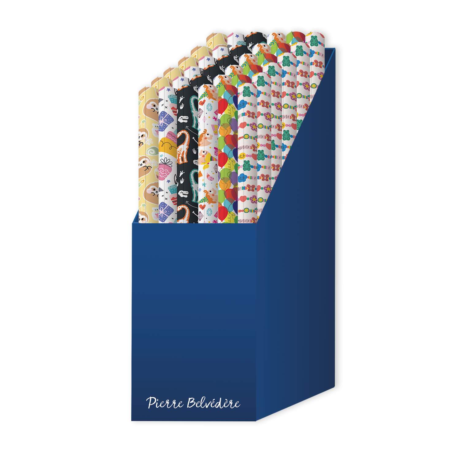 ROULEAUX DE PAPIER  CADEAU FETE ENFANT 15' X 30" 6CHOIX