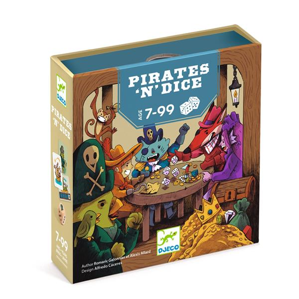 DJECO - JEUX DE DES PIRATES 'N' DICE