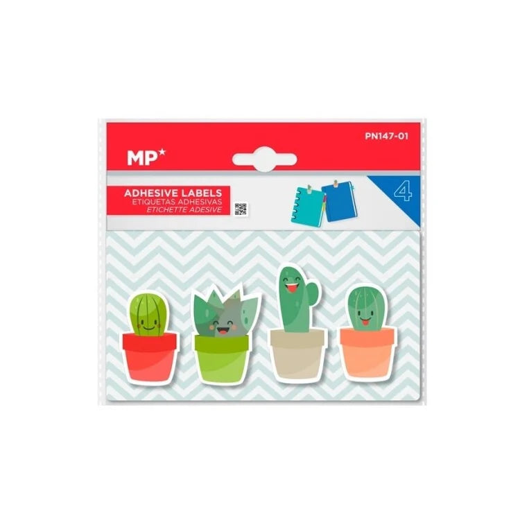 FEUILLET ADHESIF CACTUS