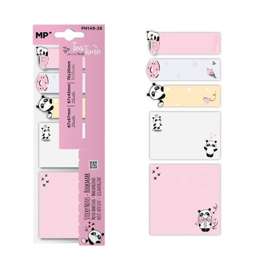 MARQUE-PAGES ADHESIF - PANDA