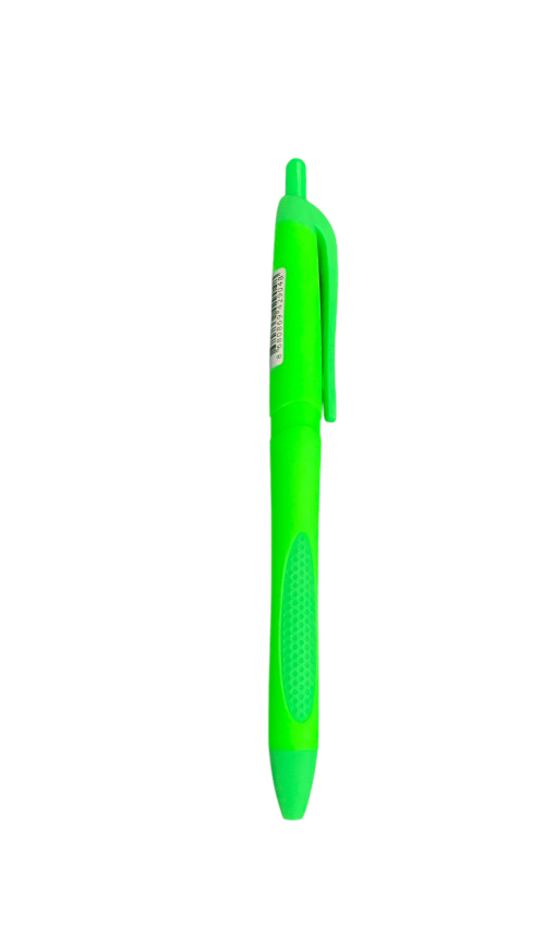 STYLO GEL RET BERRY 0.7MM VERT CLAIR