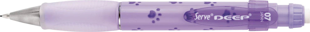 PORTE-MINES "DEEP NATURE" 0.7mm LAVANDE/PATTES