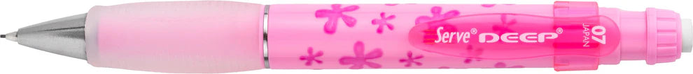 PORTE-MINES "DEEP NATURE" 0.7mm ROSE/FLEUR