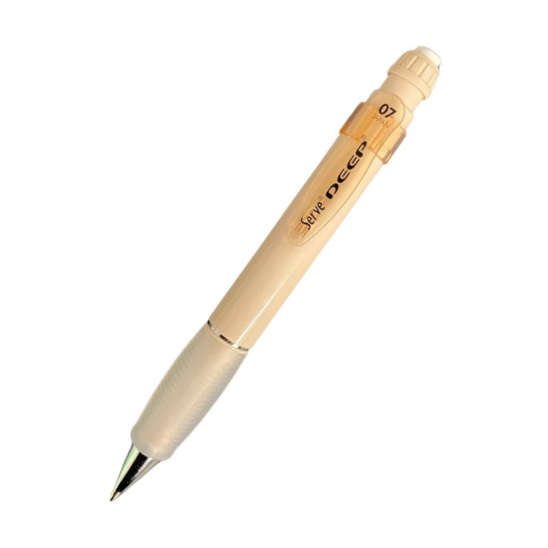 PORTE-MINE"DEEP" 0.7mm TERRE - IVOIRE