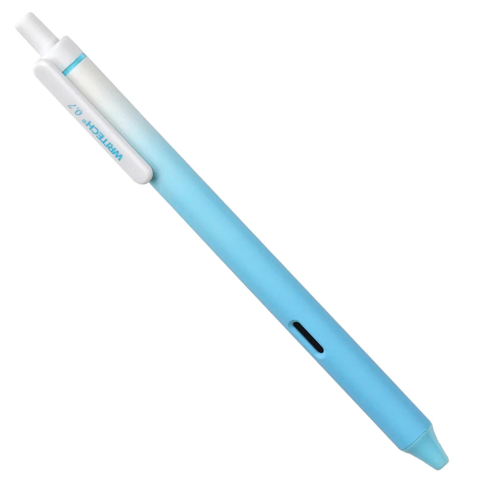 STYLO GEL "WRITECH" OMBRE 0.7MM BLEU CIEL