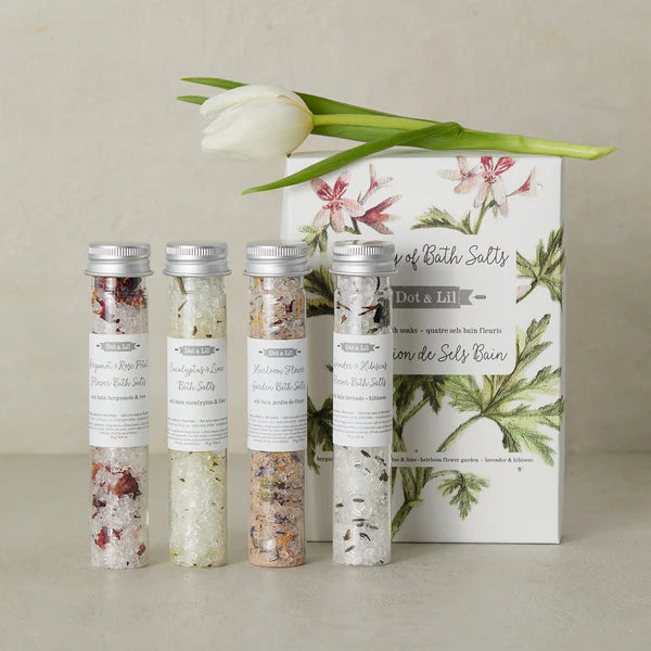 COFFRET CADEAU 4 X 75G COLLECTION SELS BAIN ASST