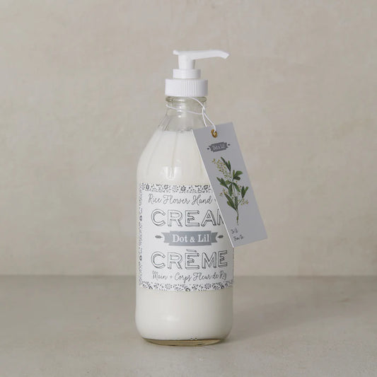 CREME MAIN & CORPS FLEUR RIZ 473ML