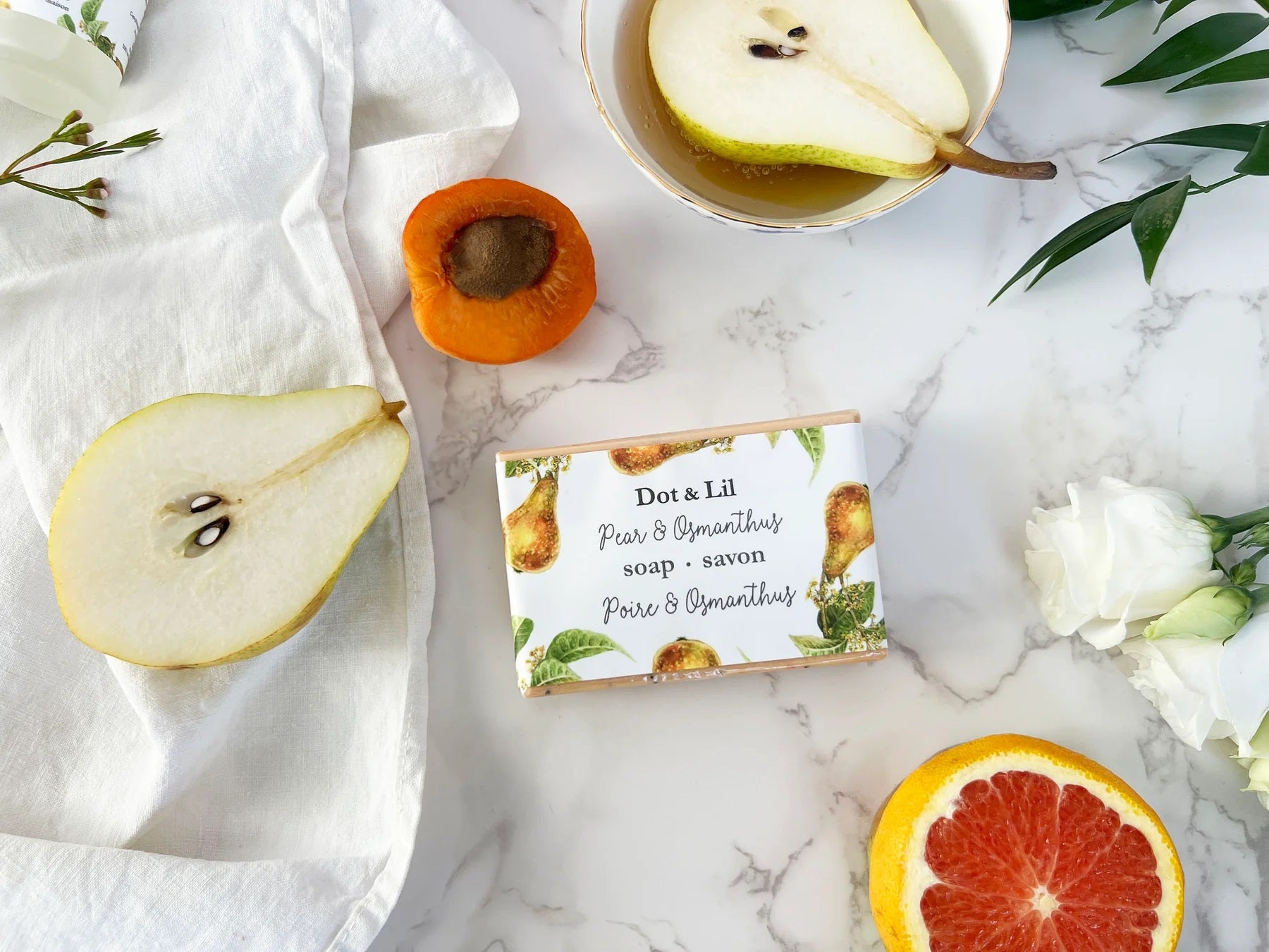 SAVON POIRE & OSMANTHUS 128G