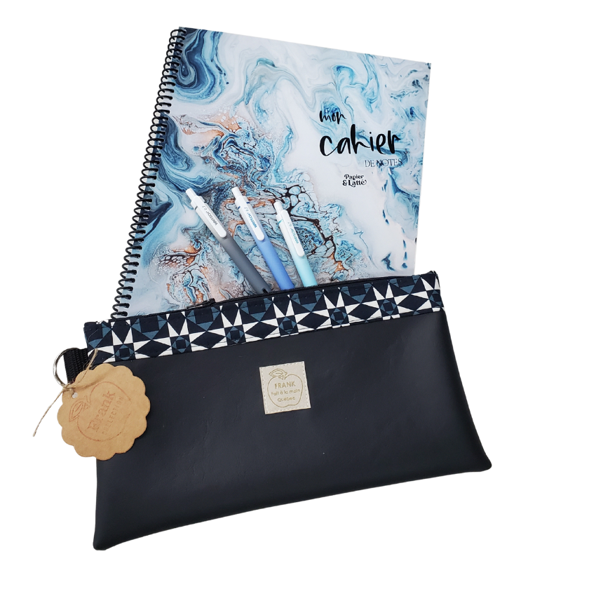 SCOLAIRE SAC & ACC - FRANK COLLECTION COFFRE CRAYON VEGAN SIMPLE COUL ASST