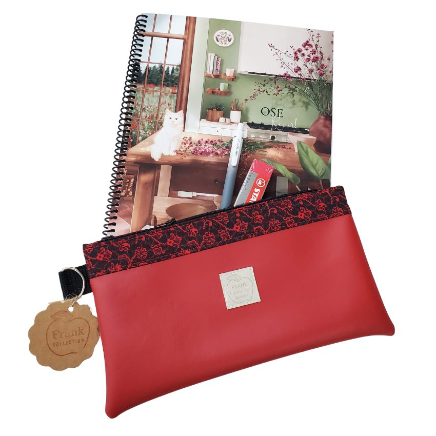 SCOLAIRE SAC & ACC - FRANK COLLECTION COFFRE CRAYON VEGAN SIMPLE COUL ASST