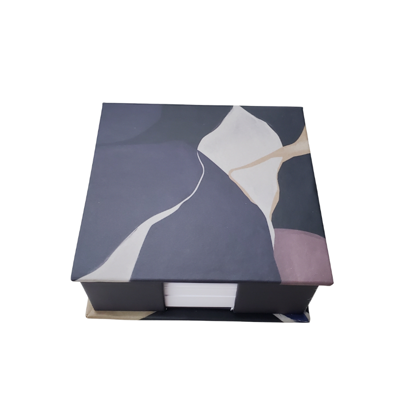 BLOC CUBE "ICONIQUE" 300F 4-¼ X 4-¼" NOIR