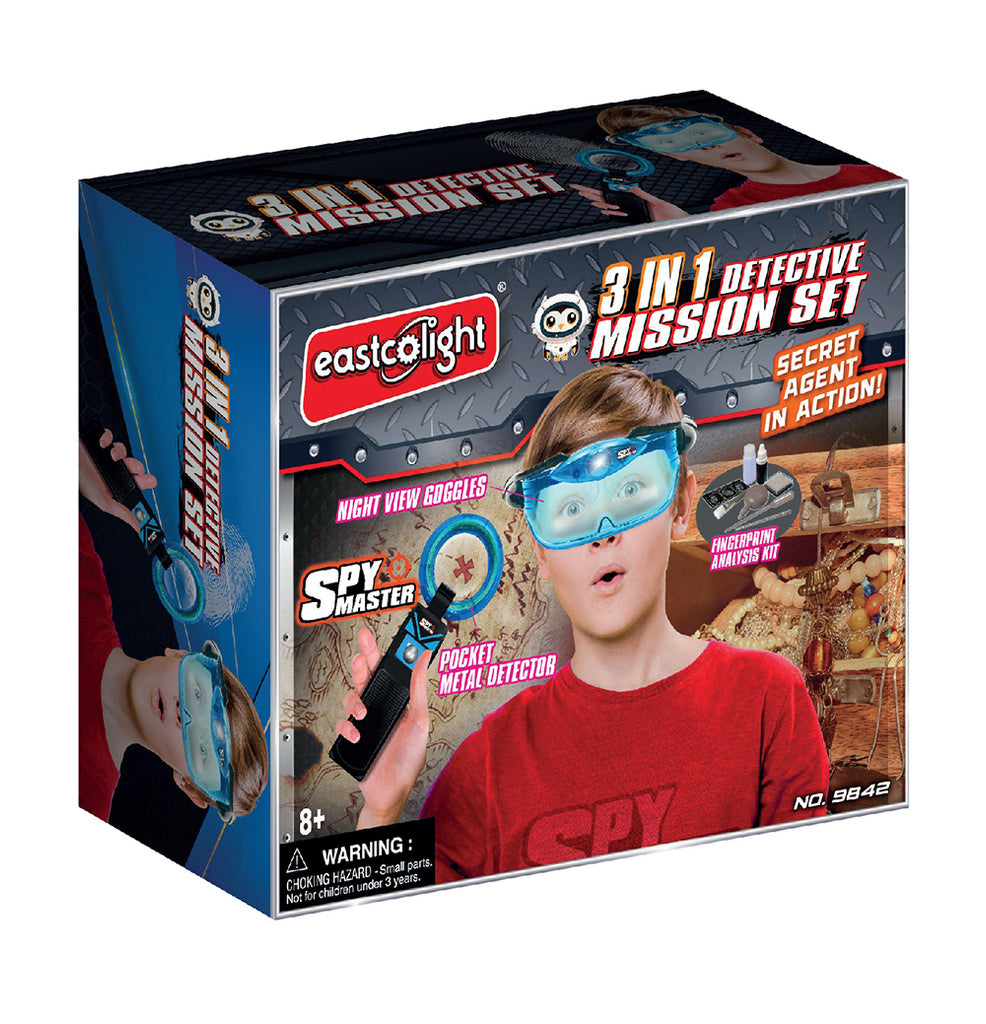 EASTCOLIGHT - ENS MISSION DETECTIVE 3 EN 1